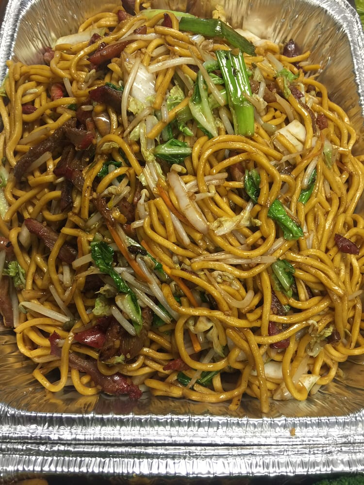 Pork Lo Mein - Catering - Click Image to Close